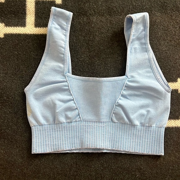 FP Movement by Free People Light Blue Sports Bra - Picture 1 of 3